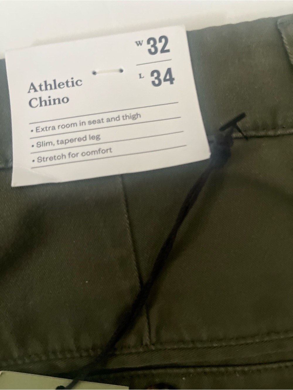Goodfellow army green pants NWT - Picture 3 of 4